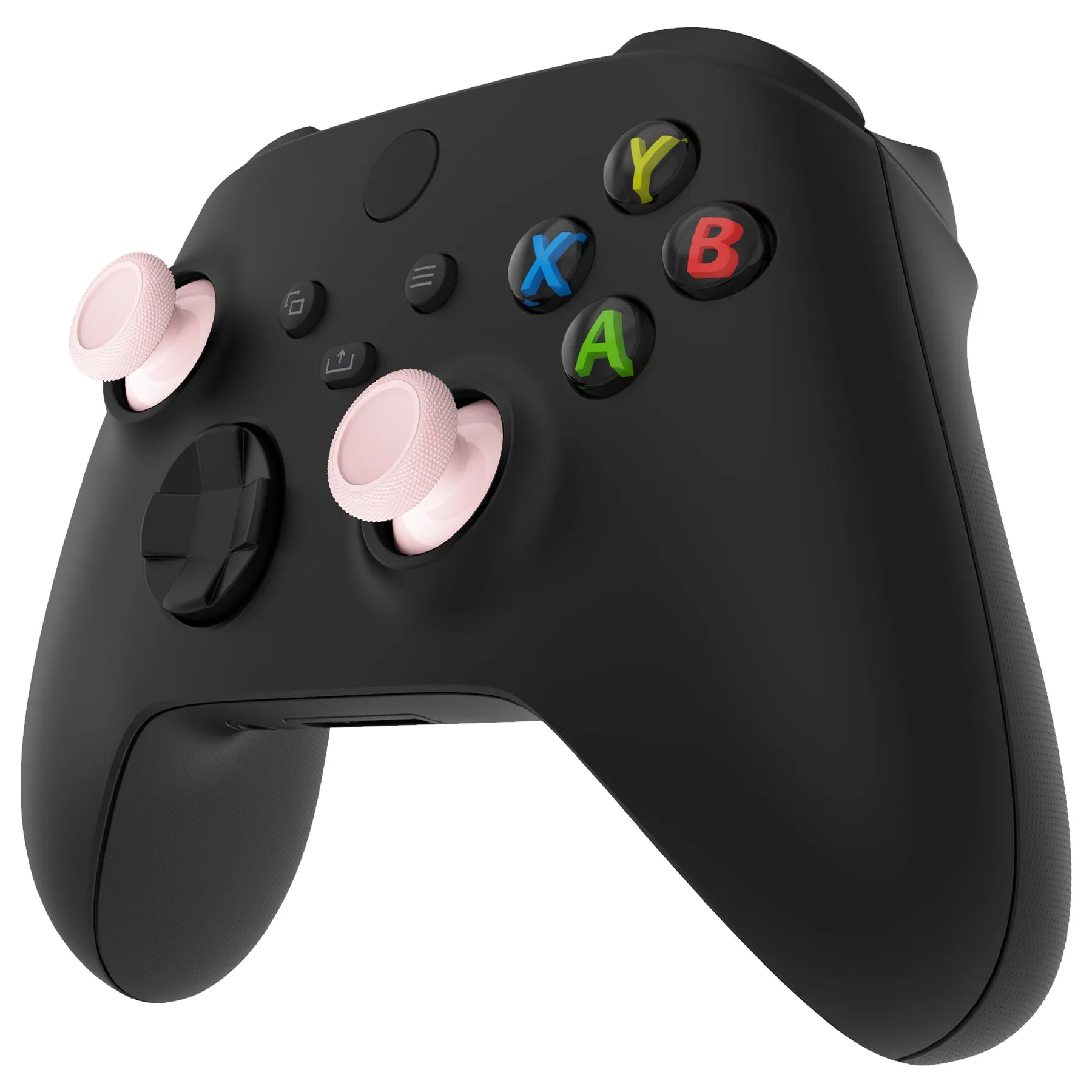 eXtremeRate Cherry Blossoms Pink Replacement Thumbsticks for Xbox Series X/S Controller, for Xbox One Standard Controller Analog Stick, Custom Joystick for Xbox One X/S, for Xbox One Elite Controller - JX3414