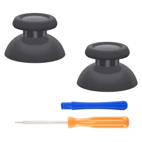 eXtremeRate Classic Gray Replacement Thumbsticks for PS5 Controller, Custom Analog Stick Joystick Compatible with PS5, for PS4 All Model Controller - JPF640