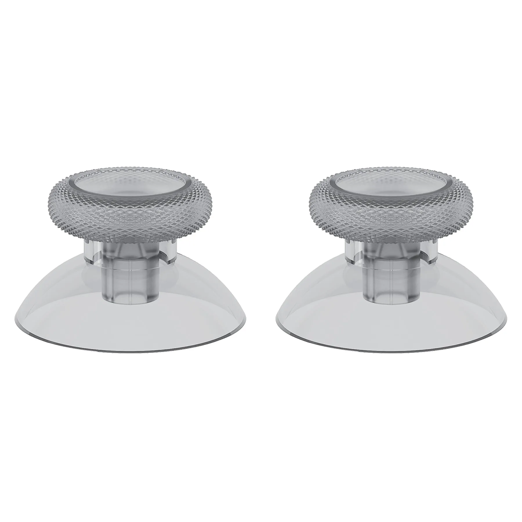 eXtremeRate Clear Black Replacement Thumbsticks for Xbox Series X/S Controller & Xbox One Standard Controller & Xbox One X/S & Xbox One Elite Controller - JX3442