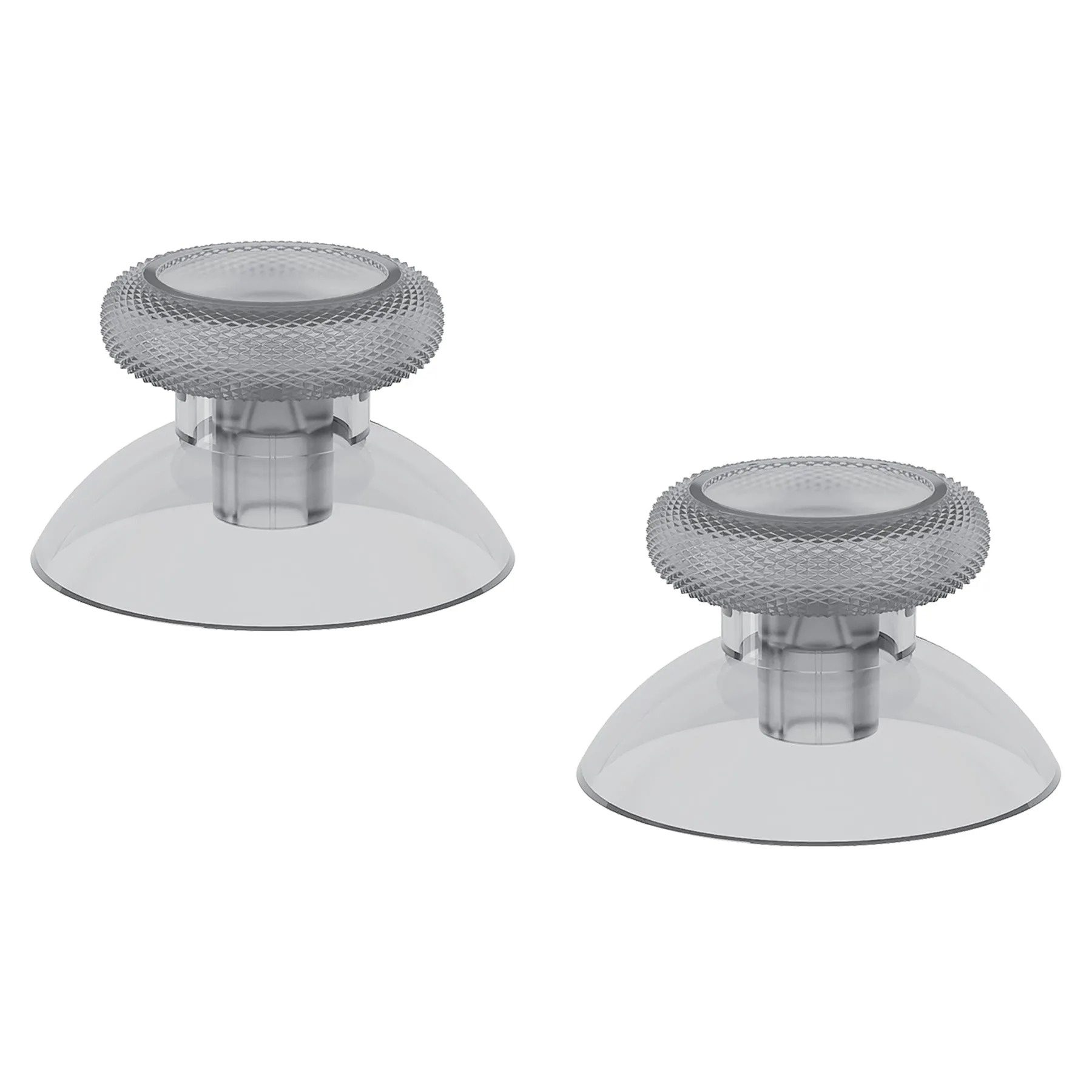 eXtremeRate Clear Black Replacement Thumbsticks for Xbox Series X/S Controller & Xbox One Standard Controller & Xbox One X/S & Xbox One Elite Controller - JX3442