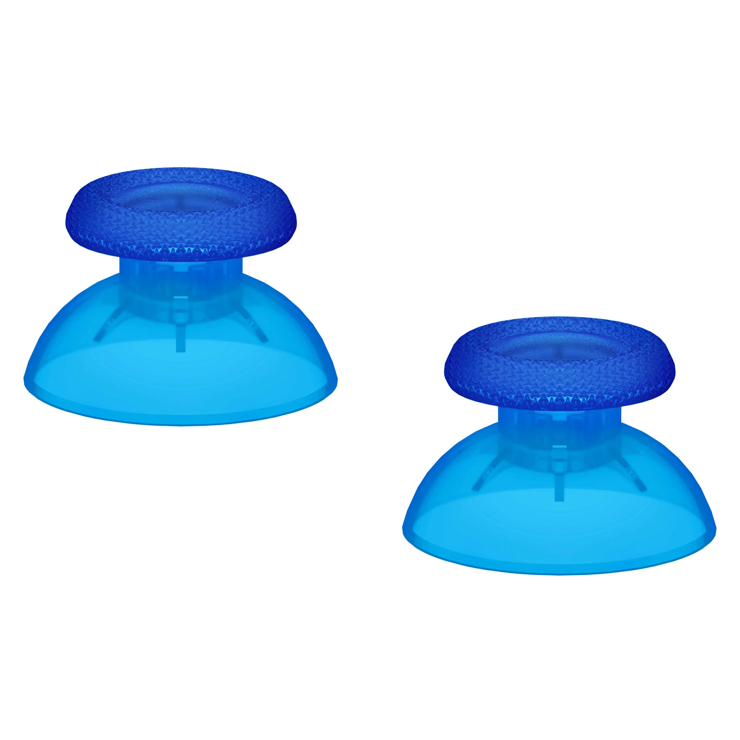 eXtremeRate Clear Blue Replacement Thumbsticks for PS5 Controller, Custom Analog Stick Joystick Compatible with PS5, for PS4 All Model Controller - JPF624