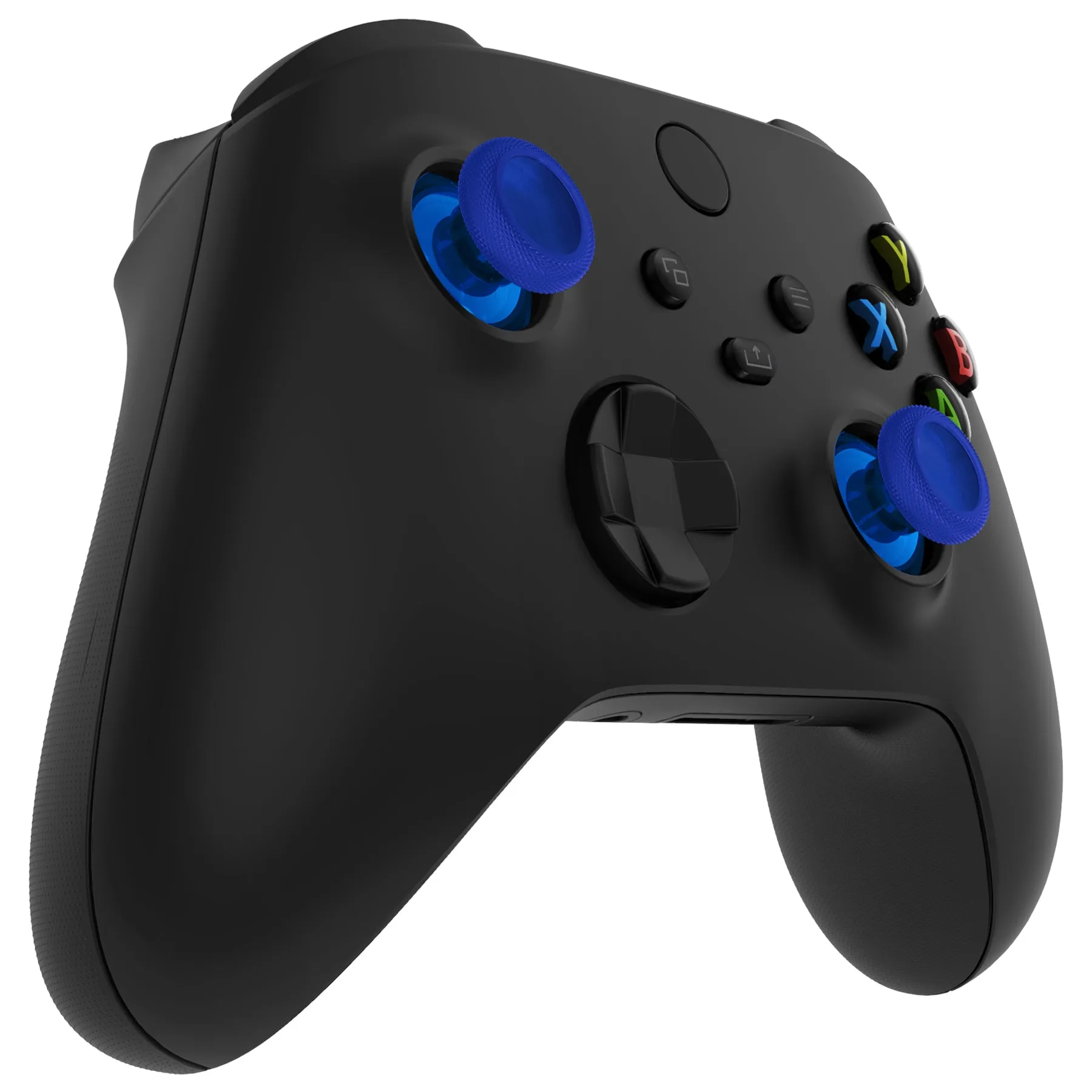 eXtremeRate Clear Blue Replacement Thumbsticks for Xbox Series X/S Controller, for Xbox One Standard Controller Analog Stick, Custom Joystick for Xbox One X/S, for Xbox One Elite Controller - JX3425
