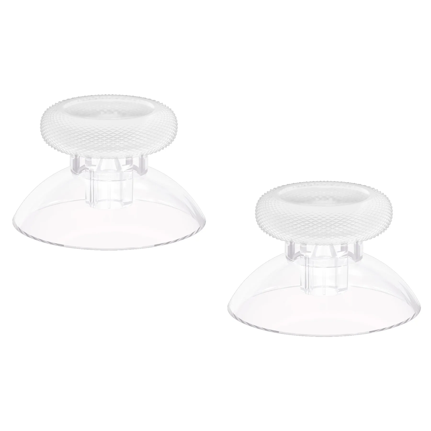 eXtremeRate Clear Replacement Thumbsticks for Xbox Series X/S Controller, for Xbox One Standard Controller Analog Stick, Custom Joystick for Xbox One X/S, for Xbox One Elite Controller - JX3408