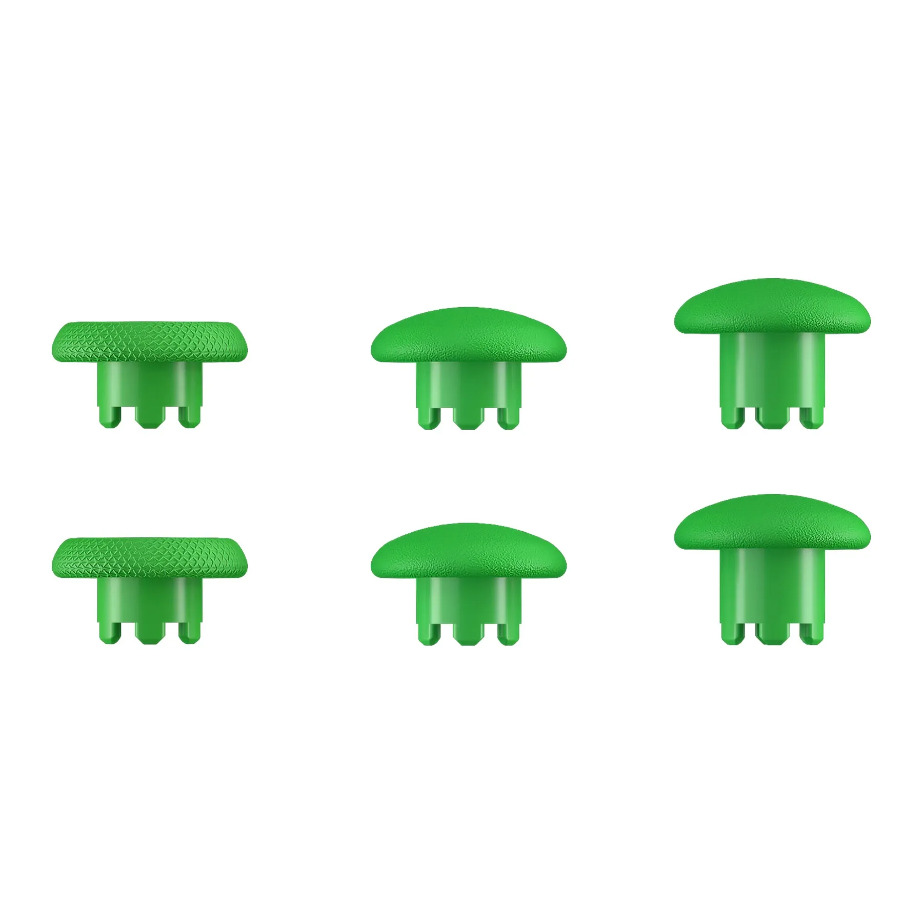 eXtremeRate Green Replacement Swappable Thumbsticks for PS5 Edge Controller, Custom Interchangeable Analog Stick Joystick Caps for PS5 Edge Controller - Controller & Thumbsticks Base NOT Included - P5J107