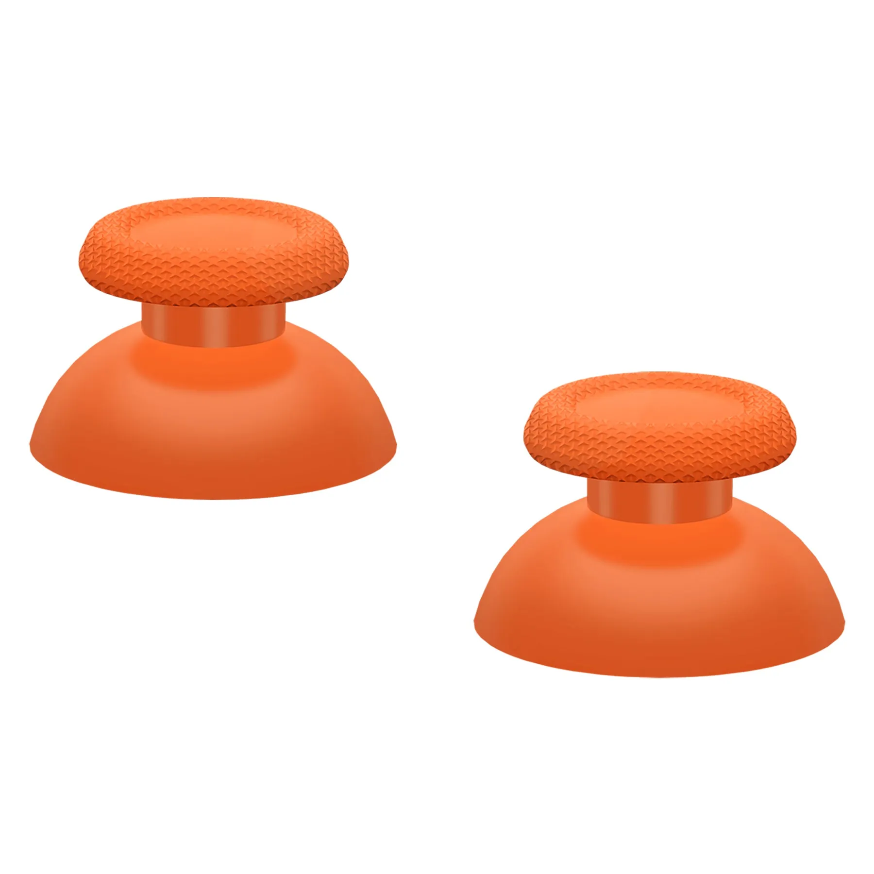 eXtremeRate Orange Replacement Thumbsticks for PS5 Controller, Custom Analog Stick Joystick Compatible with PS5, for PS4 All Model Controller - JPF602