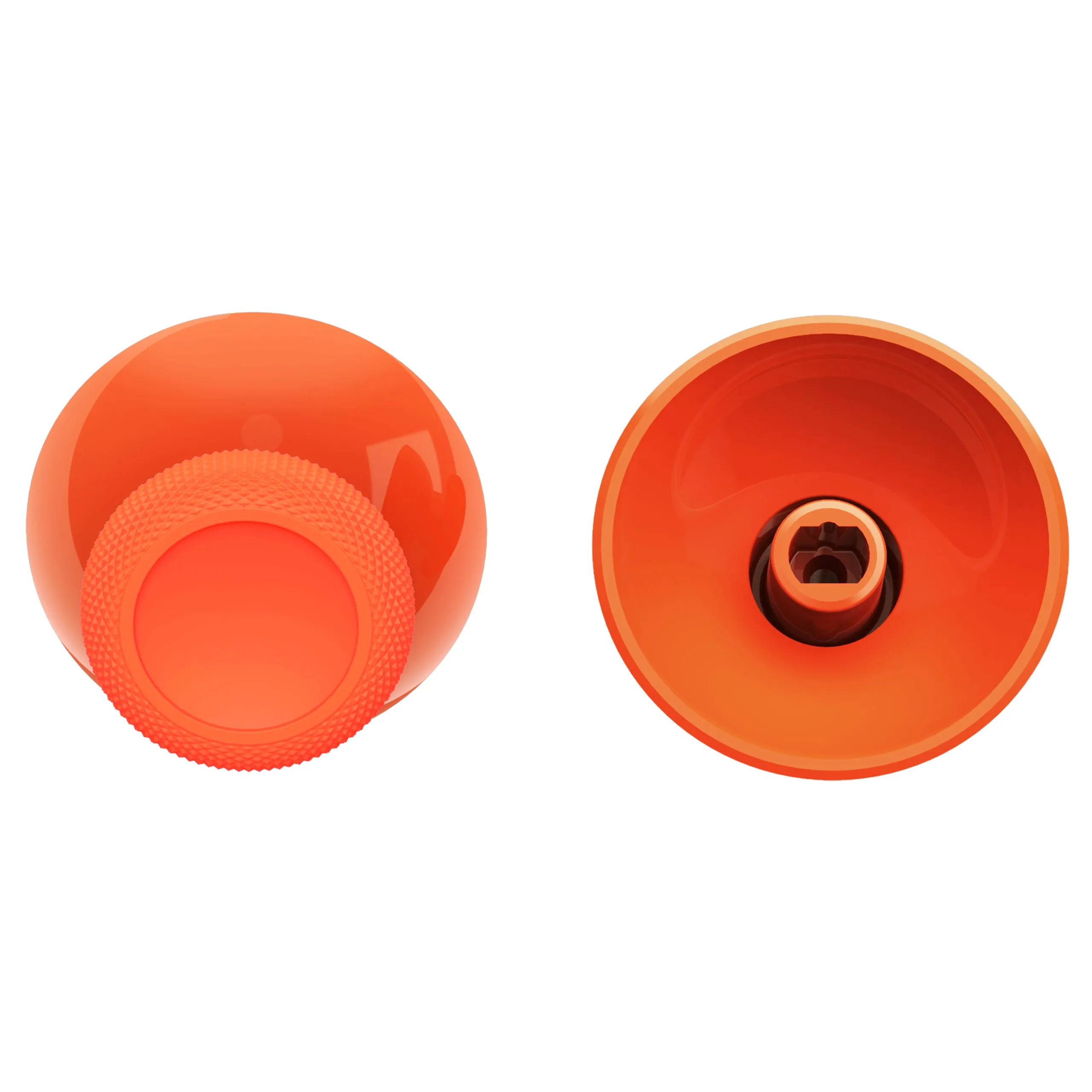 eXtremeRate Orange Replacement Thumbsticks for Xbox Series X/S Controller, for Xbox One Standard Controller Analog Stick, Custom Joystick for Xbox One X/S, for Xbox One Elite Controller - JX3402
