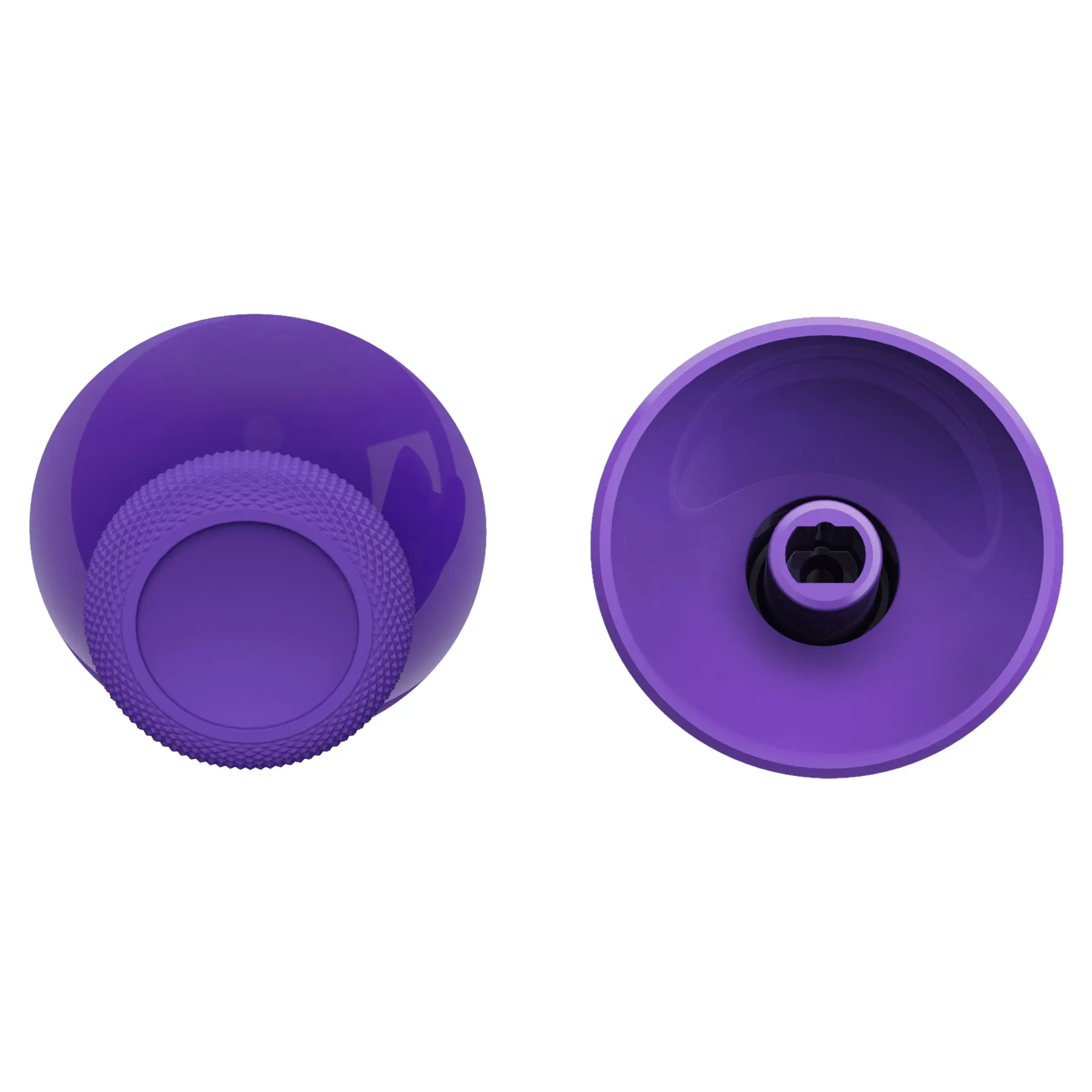 eXtremeRate Purple Replacement Thumbsticks for Xbox Series X/S Controller, for Xbox One Standard Controller Analog Stick, Custom Joystick for Xbox One X/S, for Xbox One Elite Controller - JX3405