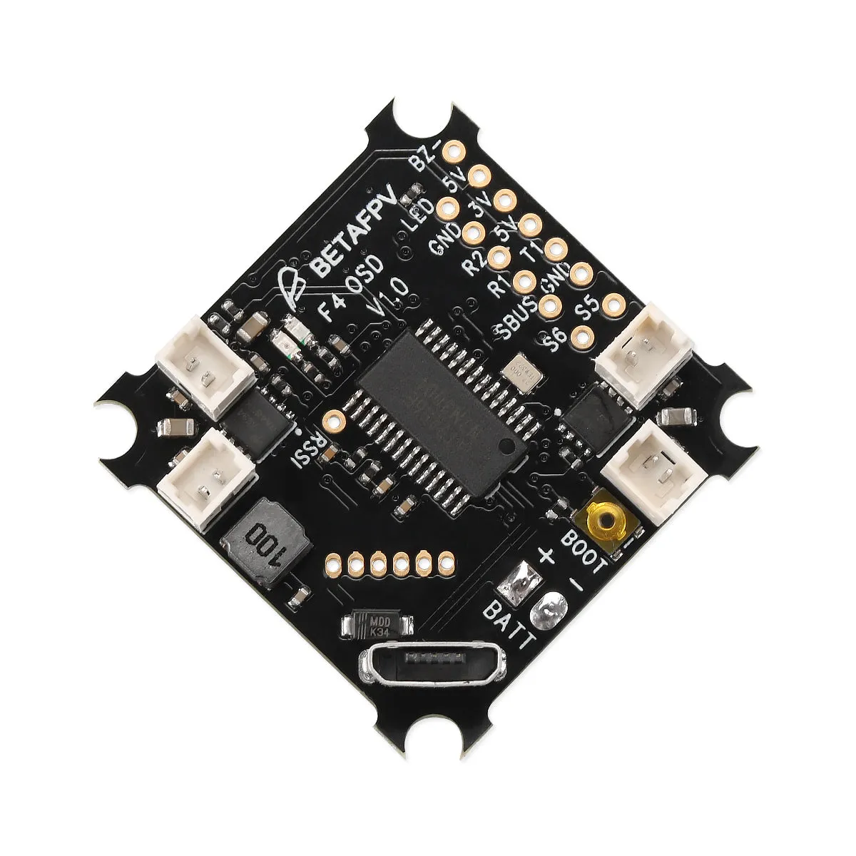 F4 Brushed Flight Controller (No Rx   OSD)
