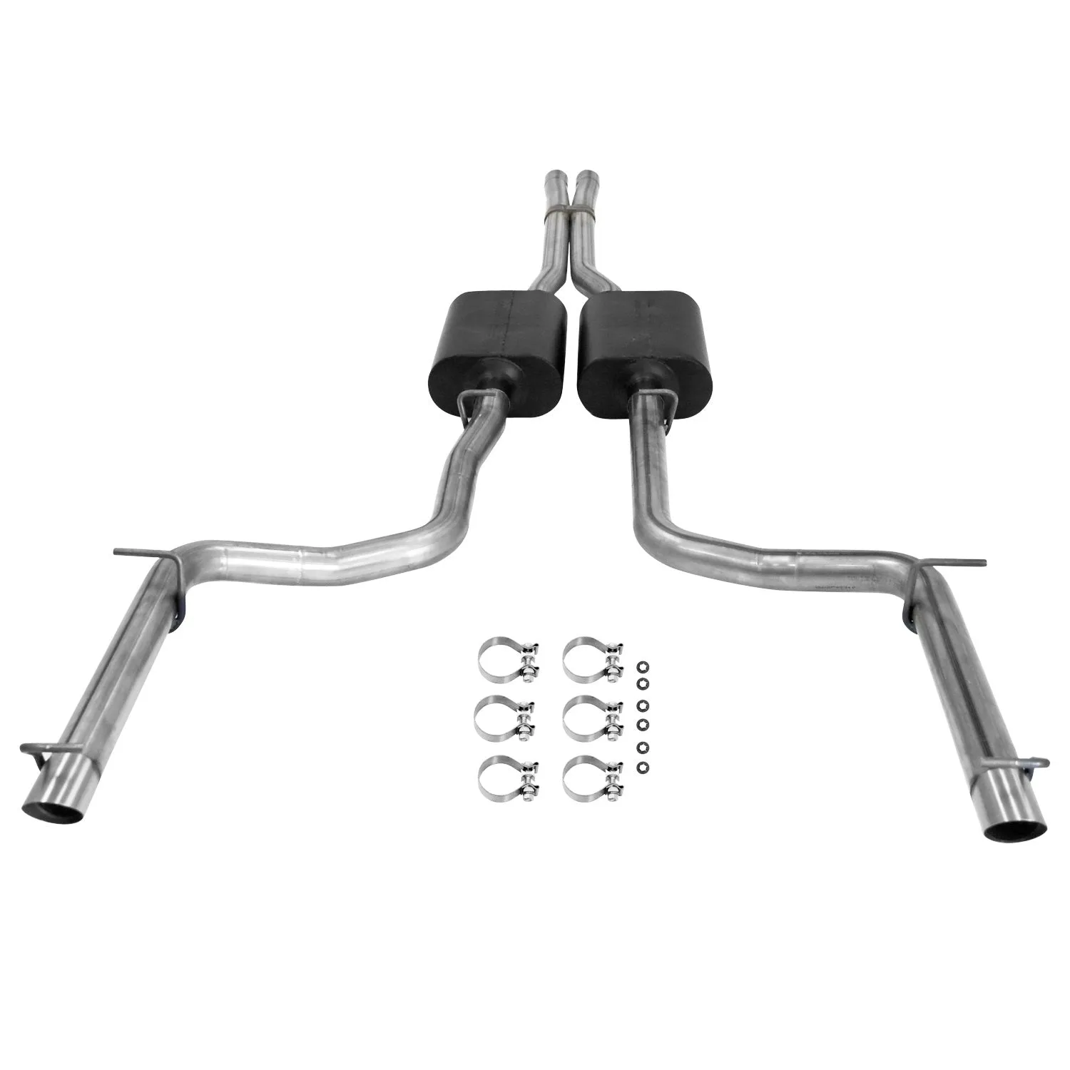Flowmaster American Thunder Cat-Back Exhaust System - 2-1/2 in Tailpipe - Chrysler 300 / Dodge Charger 2011-14