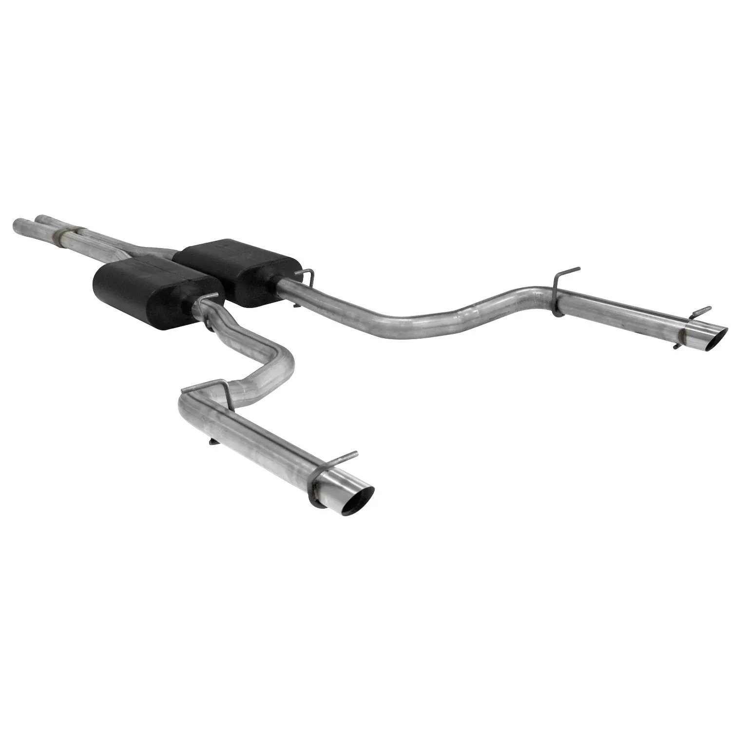 Flowmaster American Thunder Cat-Back Exhaust System - 2-1/2 in Tailpipe - Chrysler 300 / Dodge Charger 2011-14