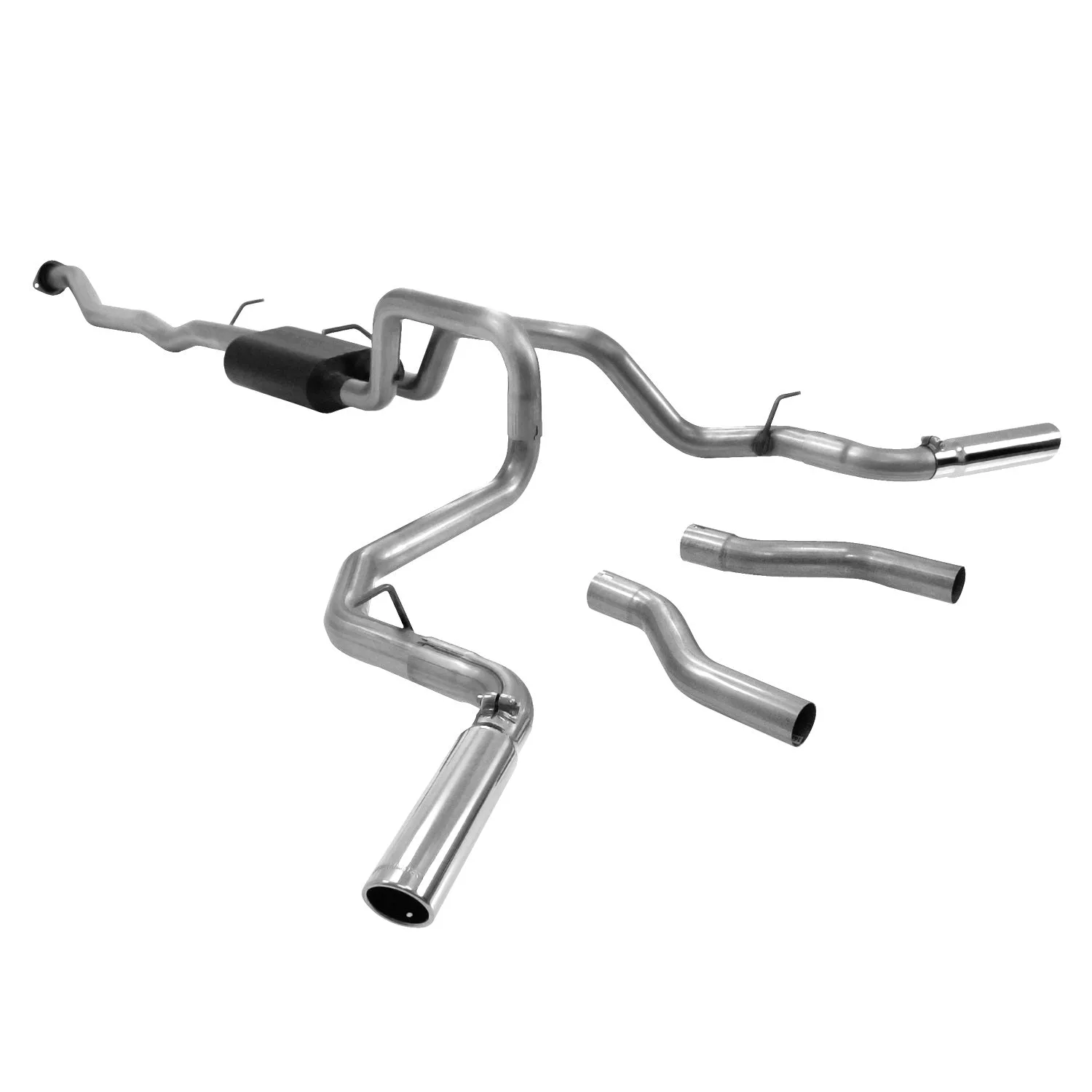 Flowmaster American Thunder Single Exhaust System - 1999-2006 Chevy/GMC 1500 4.8L/5.3L