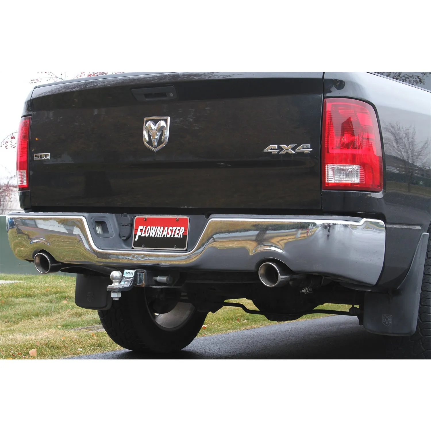Flowmaster American Thunder Single Exhaust System - 2009-14 Dodge Ram 1500 5.7L
