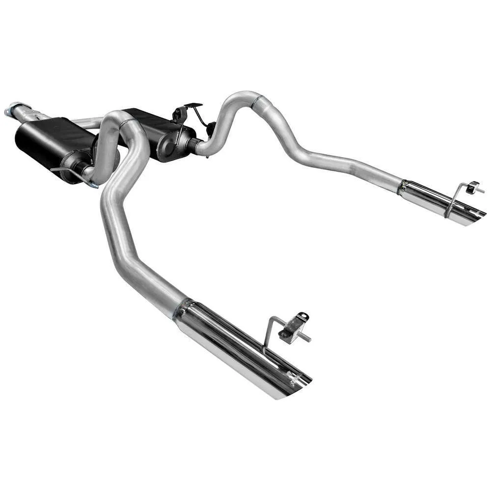 Flowmaster Force II Dual Exhaust System - 1999-2004 Ford Mustang, LX 3.8L/3.9L V6