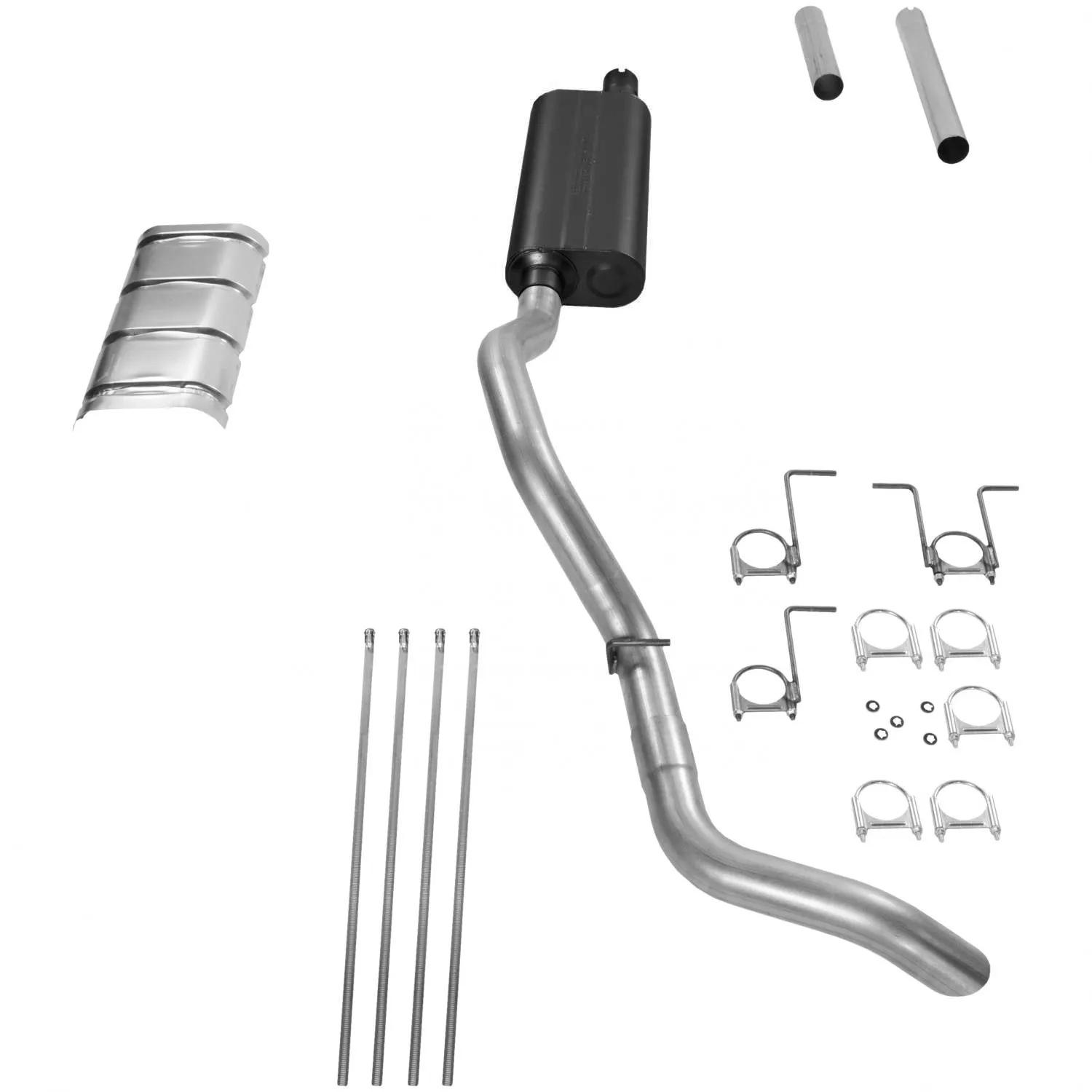 Flowmaster Force II Single Exhaust System - 1994-97 Ford F-250/F-350 5.8L/7.5L w/ 3" Cat