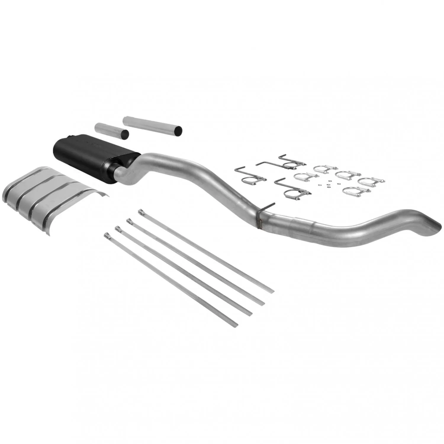Flowmaster Force II Single Exhaust System - 1994-97 Ford F-250/F-350 5.8L/7.5L w/ 3" Cat