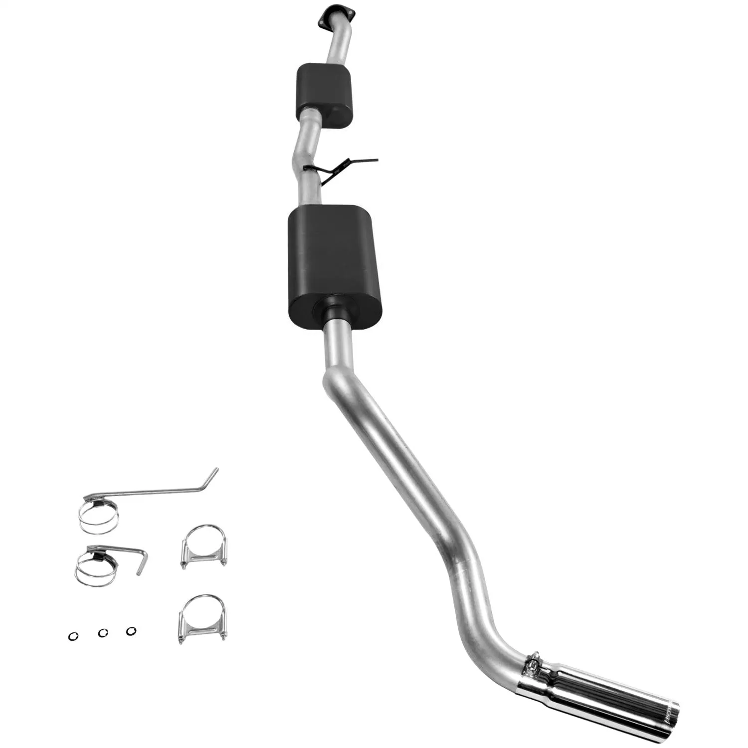 Flowmaster Force II Single Exhaust System - 1999-2006 Chevy/GMC 1500 (also 2007 Classic) 4.3L/4.8L/5.3L