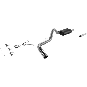 Flowmaster Force II Single Exhaust System - 2000-03 Dodge Dakota 4.7L/5.2L/5.9L