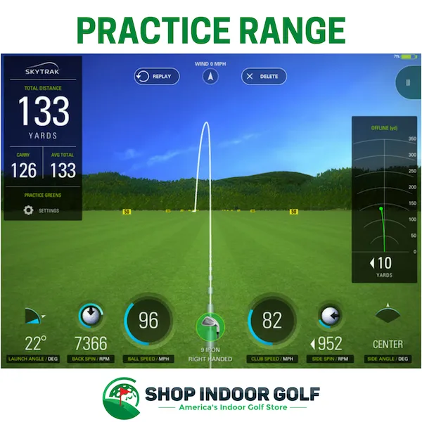 Golf Simulator and Launch Monitor
