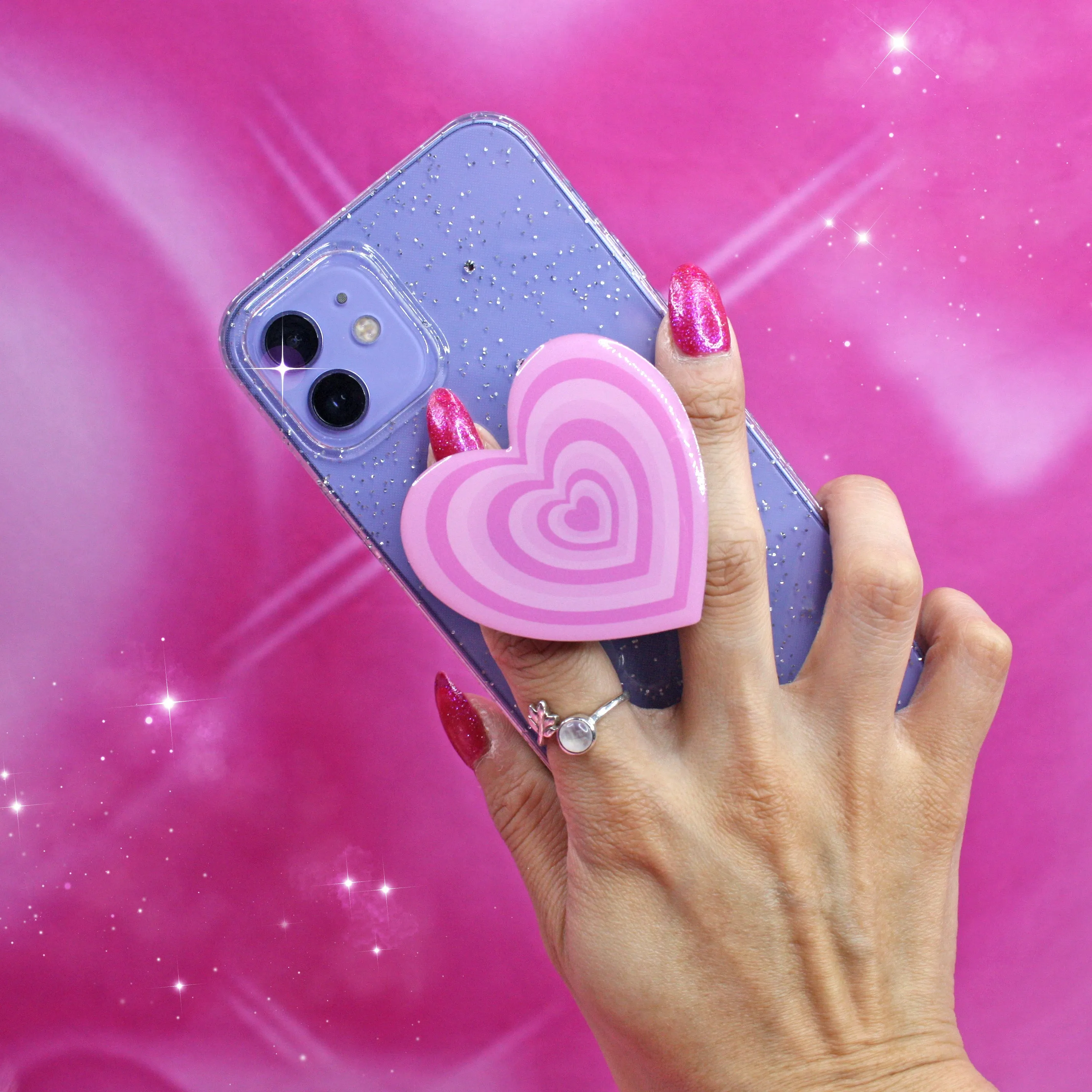 Hearts Forever Phone Grip