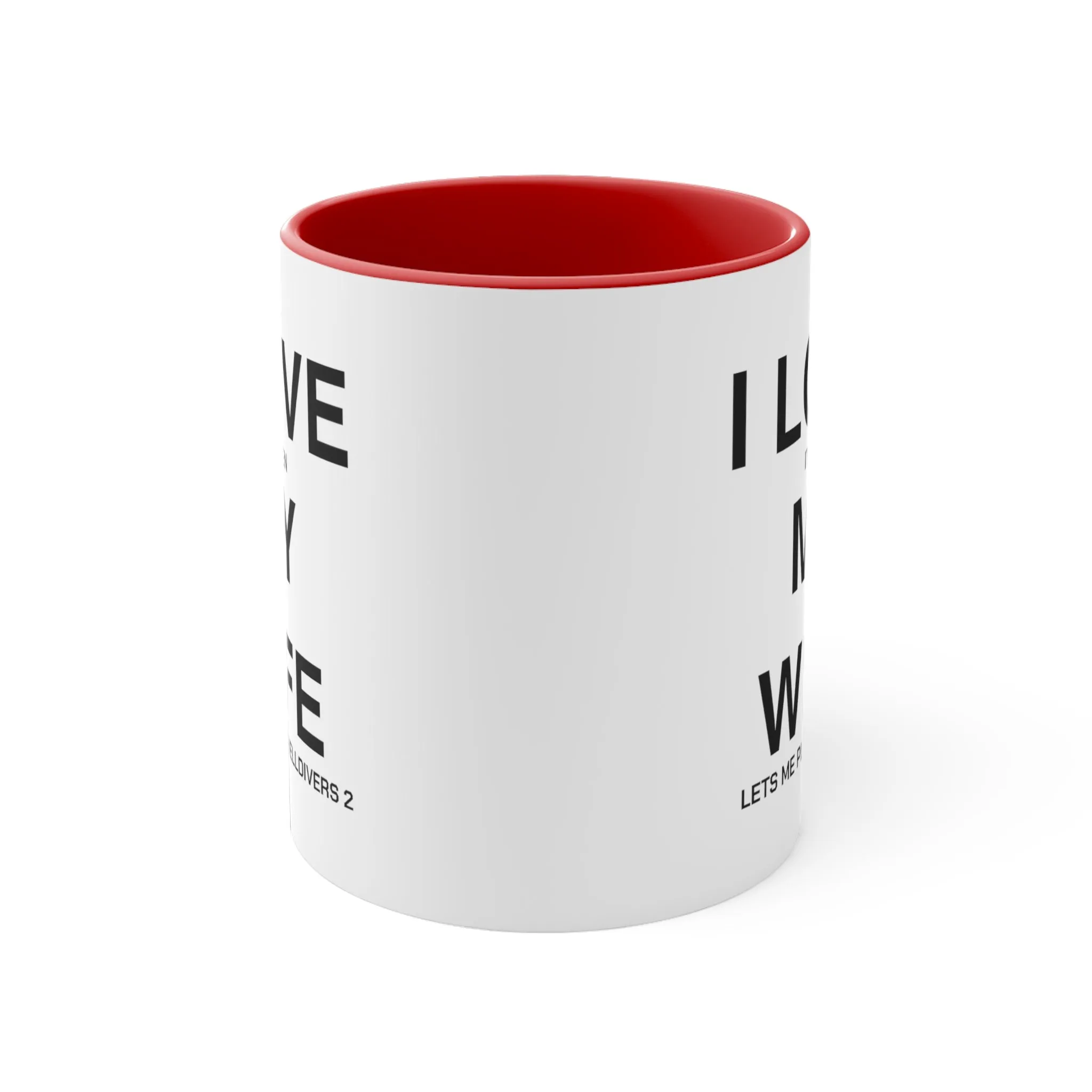 Helldivers 2 Wife Coffee Mug, 11oz I Love It When My Wife Let Me Play Helldivers 2 Gift For Husband Funny Joke Comedy Helldivers Cup Humor Humour