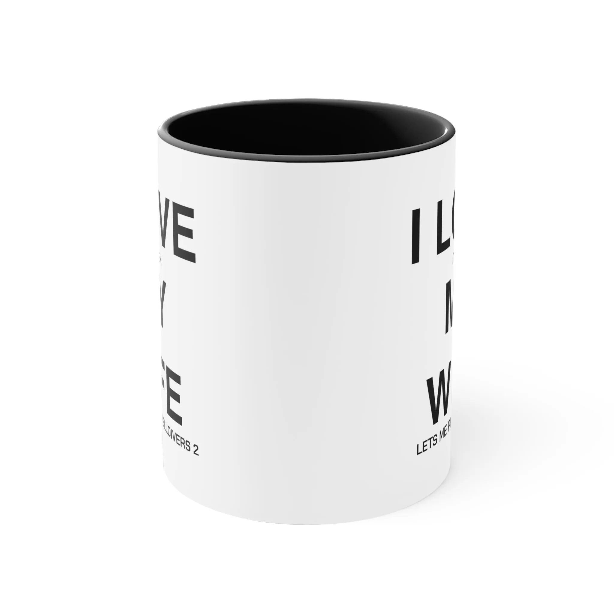 Helldivers 2 Wife Coffee Mug, 11oz I Love It When My Wife Let Me Play Helldivers 2 Gift For Husband Funny Joke Comedy Helldivers Cup Humor Humour