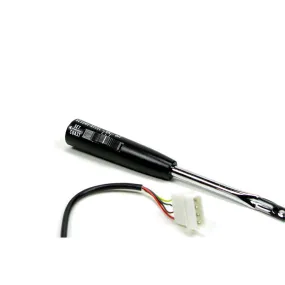 ididit Rostra Cruise Control Steering Column Lever - Button/Slider - Steel/Plastic - Black/Nickel Plated Kit