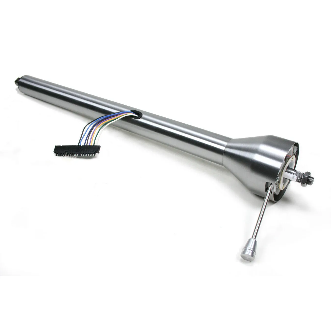 ididit Straight Steering Column - 2" Tube - 28" Length - Turn Signal - Steel - Universal