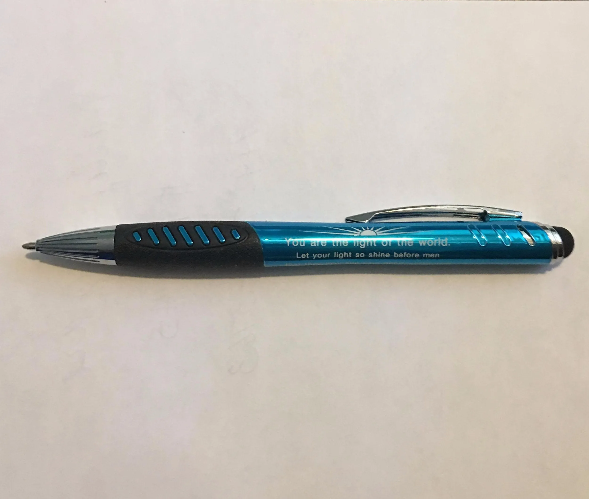Ink Pen – "You Are The Light Of The World"