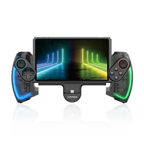 MANBA SW777 LED Switch Joycons (Black)
