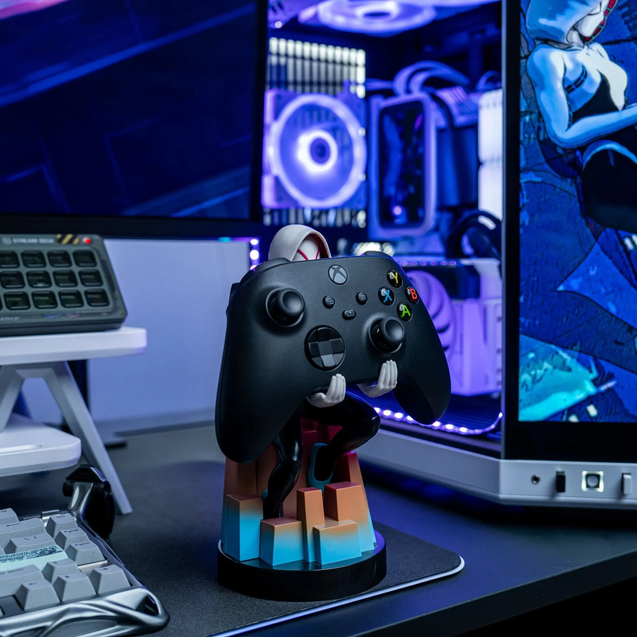 Marvel: Ghost-Spider Cable Guys Controller Holder and Phone Stand