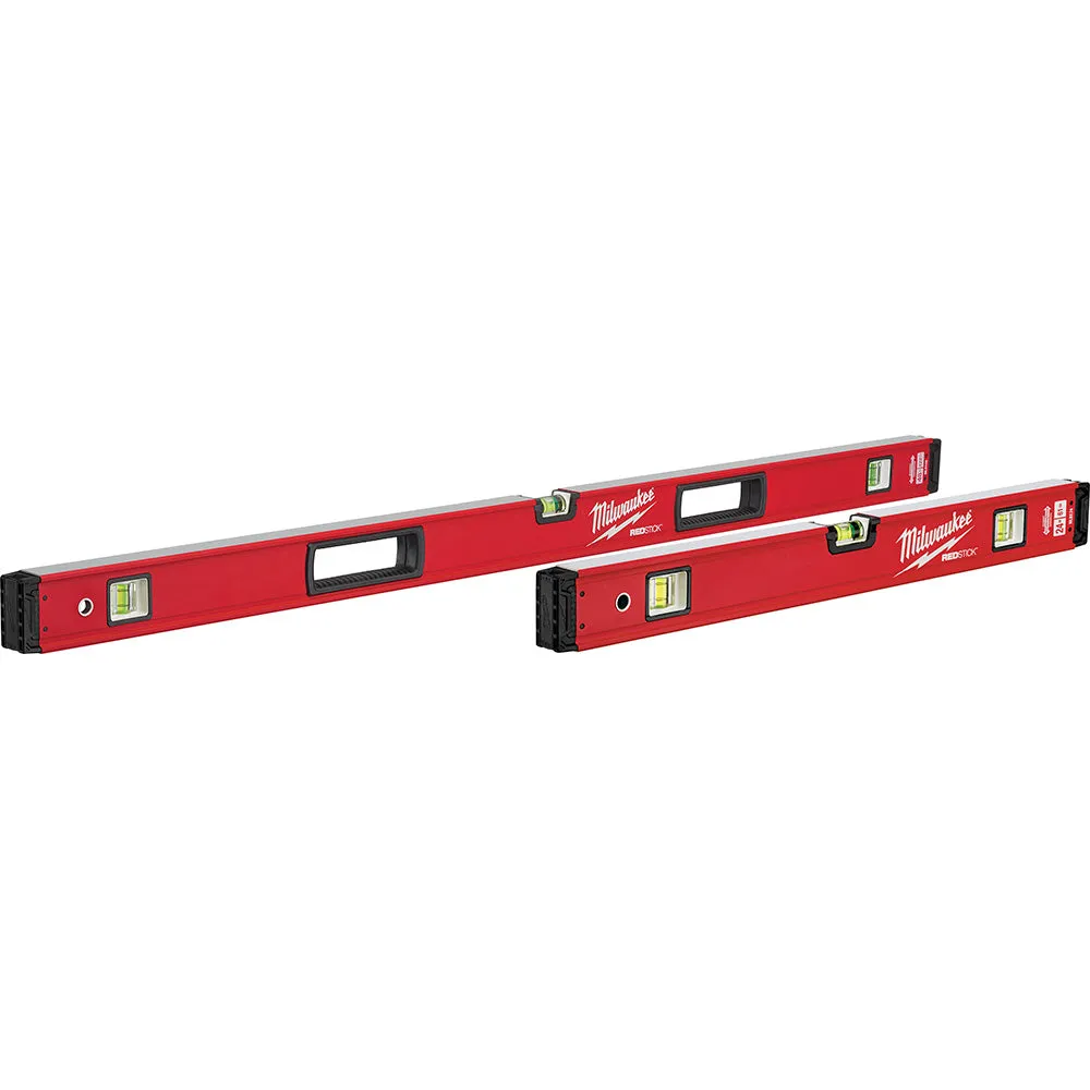 Milwaukee MLBXS48 24"/ 48" REDSTICK Box Level Set