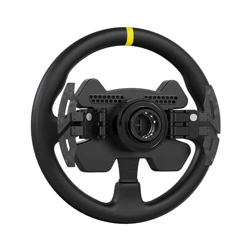 Moza R12 steering wheel, steering wheel base   RS V2 steering wheel, black