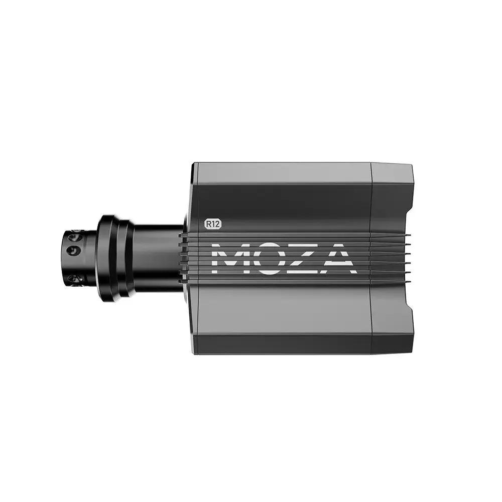 Moza R12 steering wheel, steering wheel base   RS V2 steering wheel, black