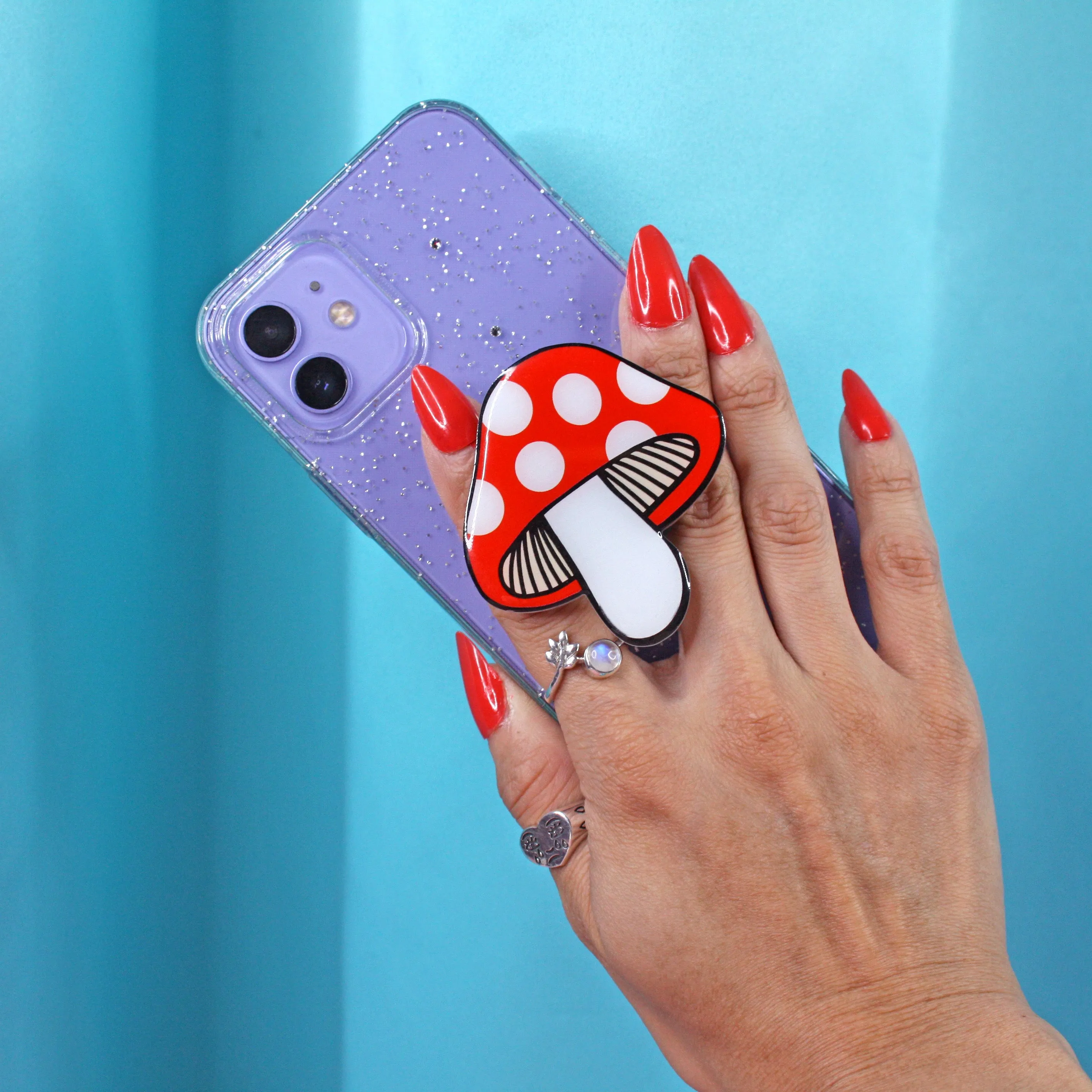 Mushroom Phone Grip