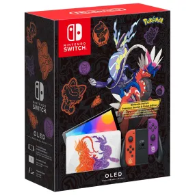 Nintendo Switch (OLED Model) Console - Pokémon Scarlet & Violet Edition