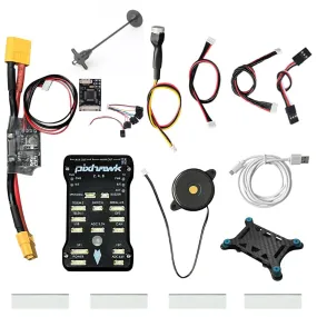 Original Pixhawk PX4 Autopilot 32 Bit PIX 2.4.8 Drone Flight Controller with GPS stand Shock absorber Encoder Power module and Buzzer