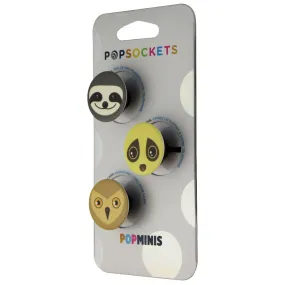 PopSockets PopMini 3 Pack of Expanding Grips/Stands - Creature Comfort