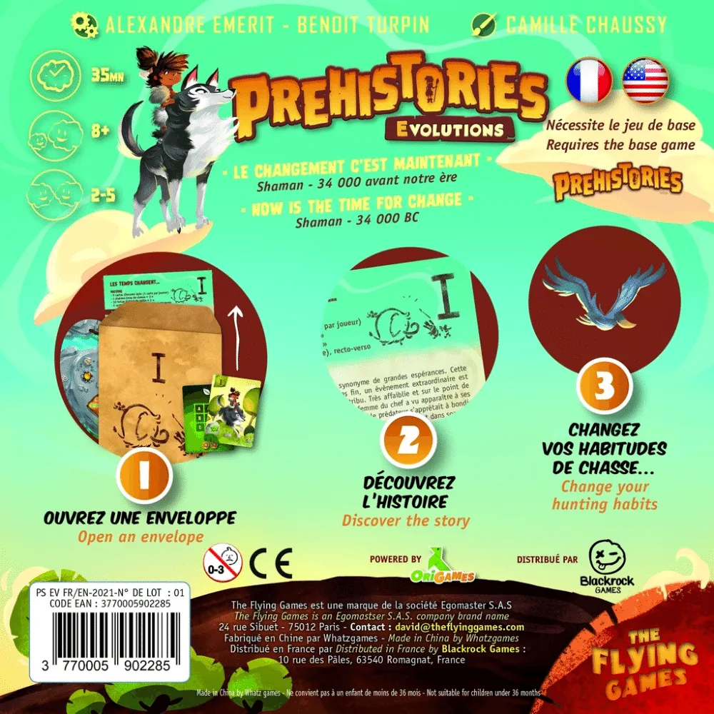 Prehistories: Evolutions