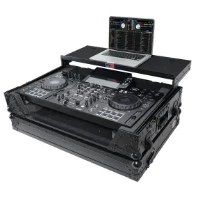 ProX XS-XDJRX3WLTBL ATA Flight Case For Pioneer XDJ-RX3 DJ Controller with Laptop Shelf 1U Rack Space and Wheels - Black
