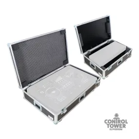ProX XZF-DJCTEMPTYCASE Set of Two ATA Flight Style Road Cases for ProX Control Tower DJ Podium Travel Stand