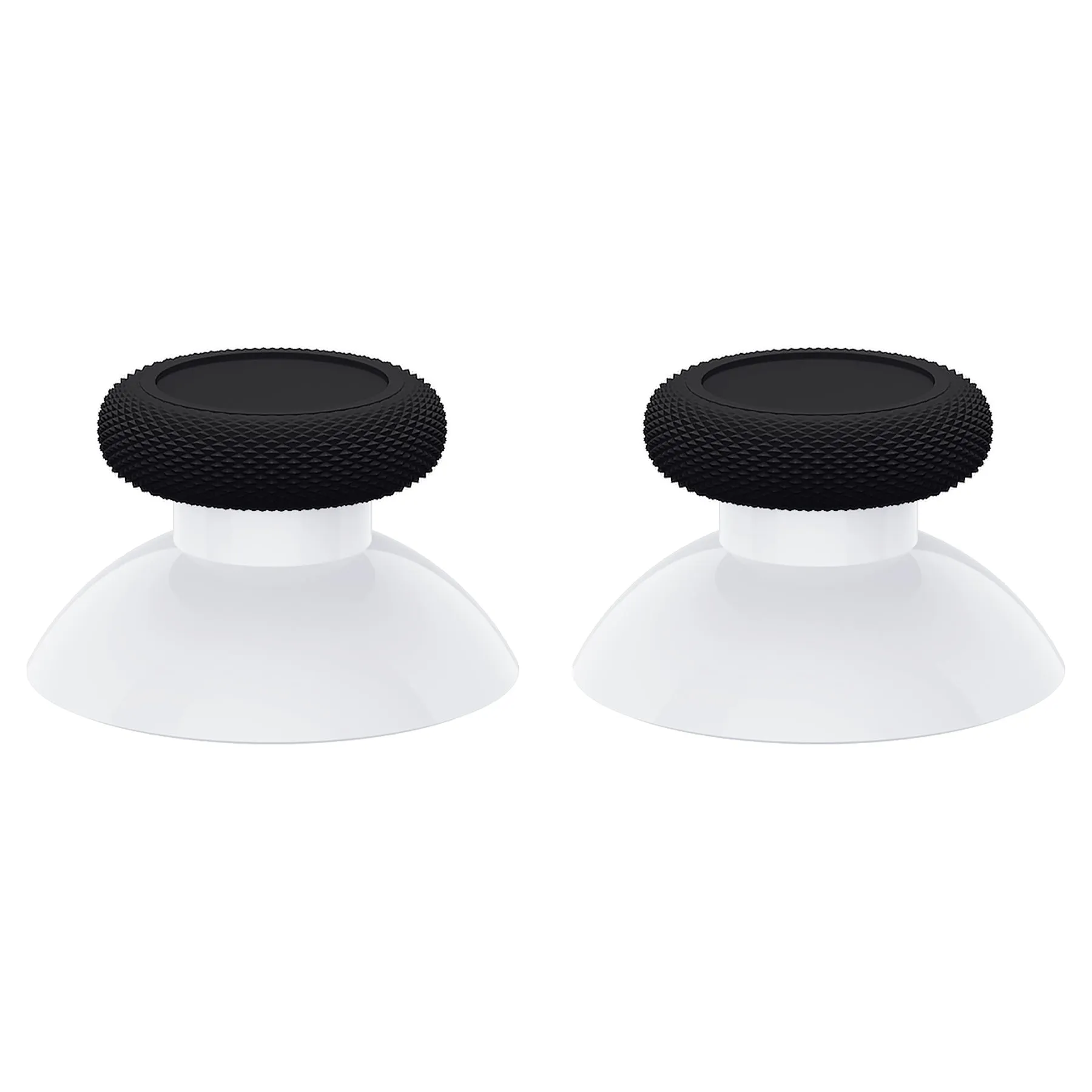 Robot White & Black Replacement Thumbsticks for Xbox Series X/S Controller & Xbox One Standard Controller & Xbox One X/S & Xbox One Elite Controller - JX3436