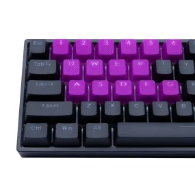 Rubberized Gaming Keycaps (Purple)