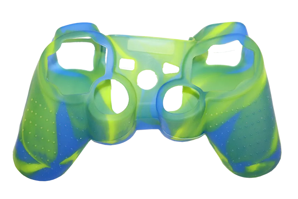 Silicone Cover For PS3 Controller Case Skin Cool Designs Extra Grip