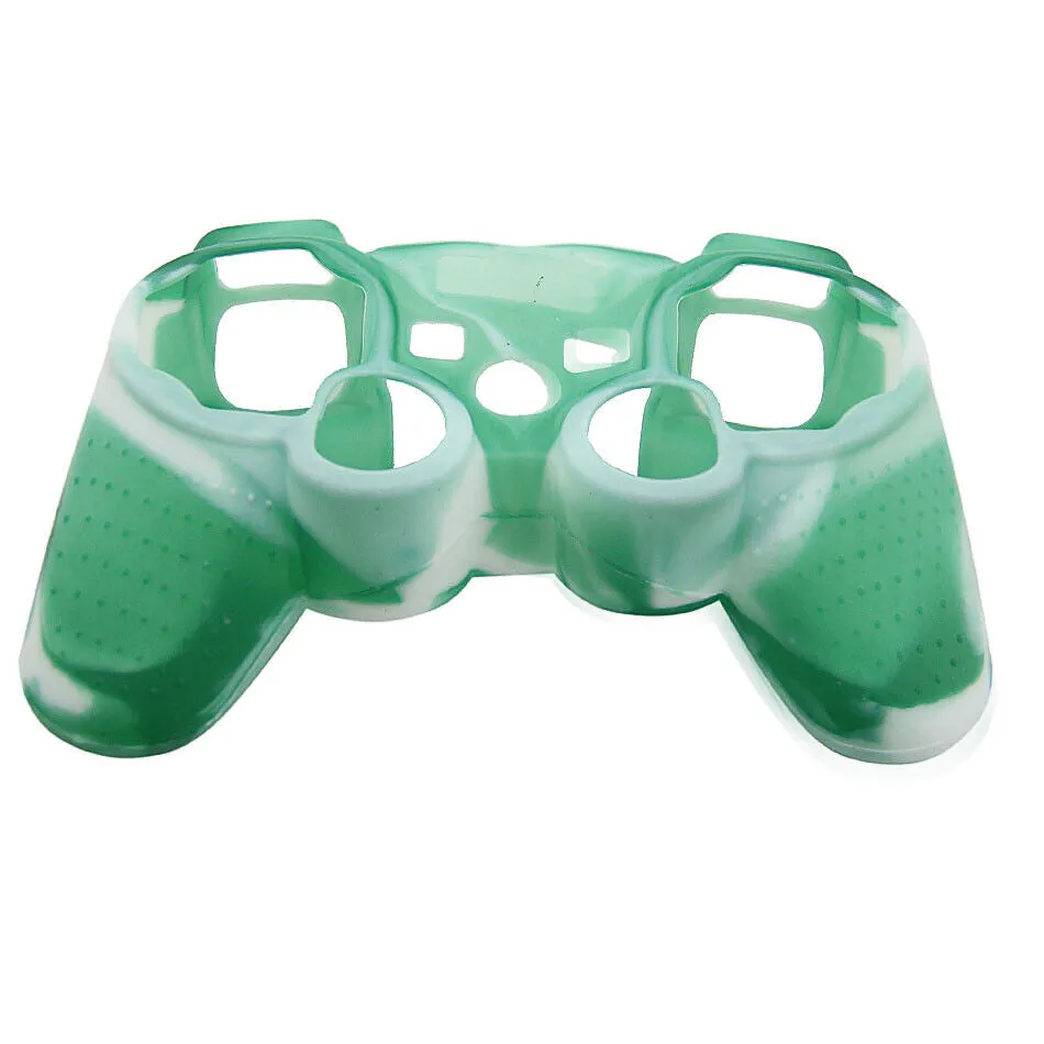 Silicone Cover For PS3 Controller Case Skin Cool Designs Extra Grip