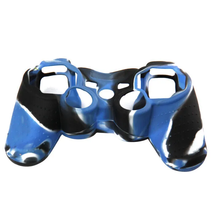 Silicone Cover For PS3 Controller Case Skin Cool Designs Extra Grip