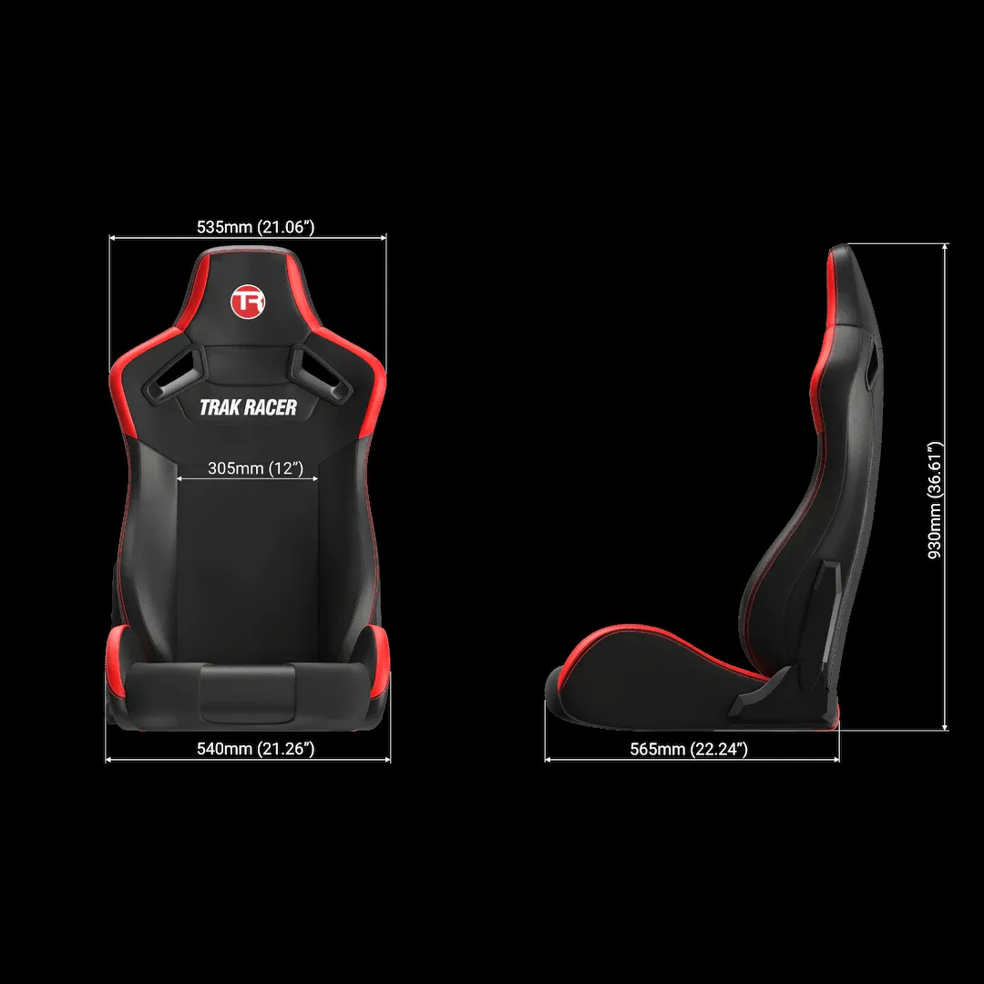 Trak Racer Recliner Seat (Black, Red, Red/Black)
