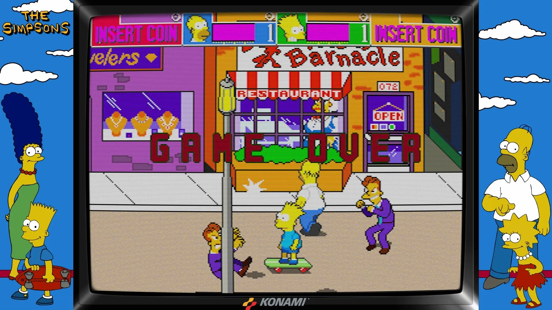 Wall Mounted Arcade - Classic Arcade