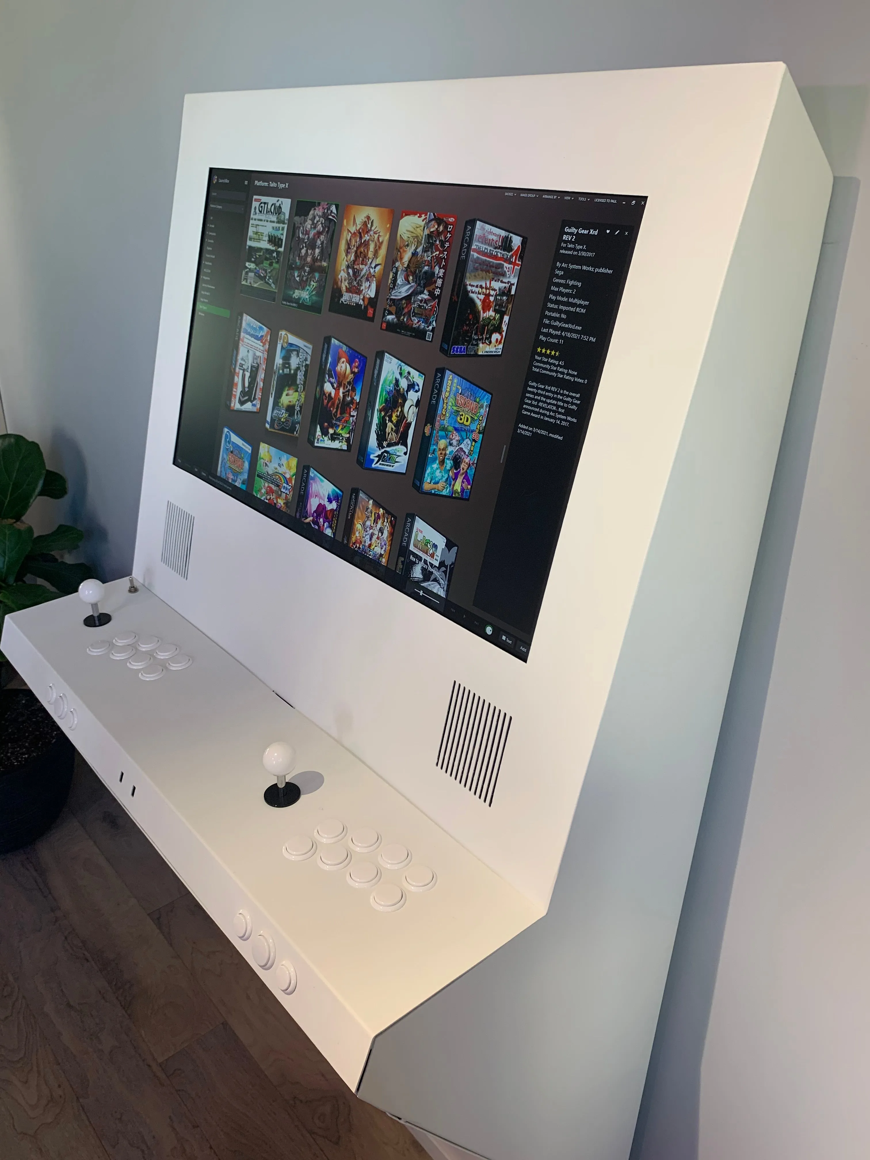 Wall Mounted Arcade - Classic Arcade