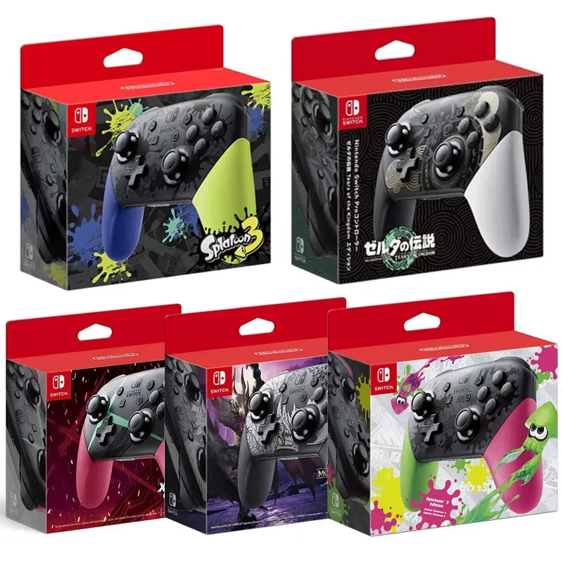 Wireless Bluetooth Switch Pro Controller Gamepad for Nintend Switch/Lite/Steam Game Joystick with NFC and Wake Function