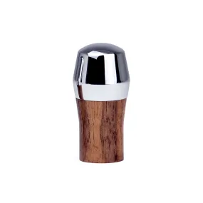 Wood Joystick with Chrome